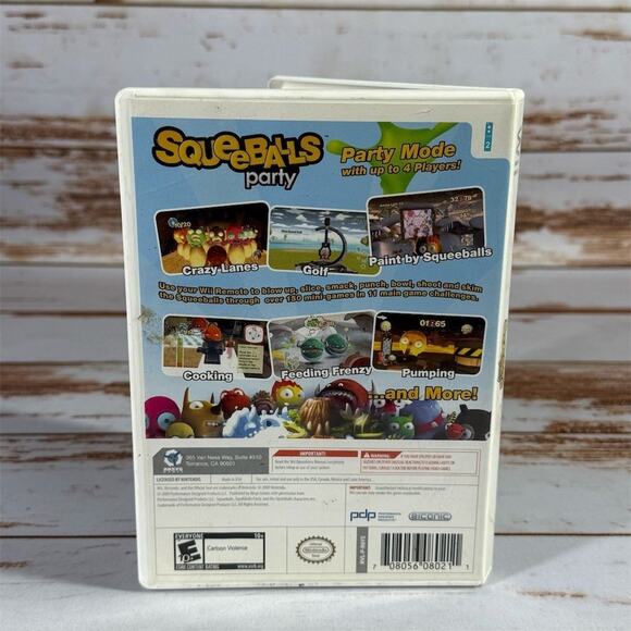 Squeeballs Party Nintendo Wii Game 2009 E Rating Multiplayer Fun - Picture 4 of 4
